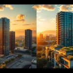 High Rise And Low Rise Buildings