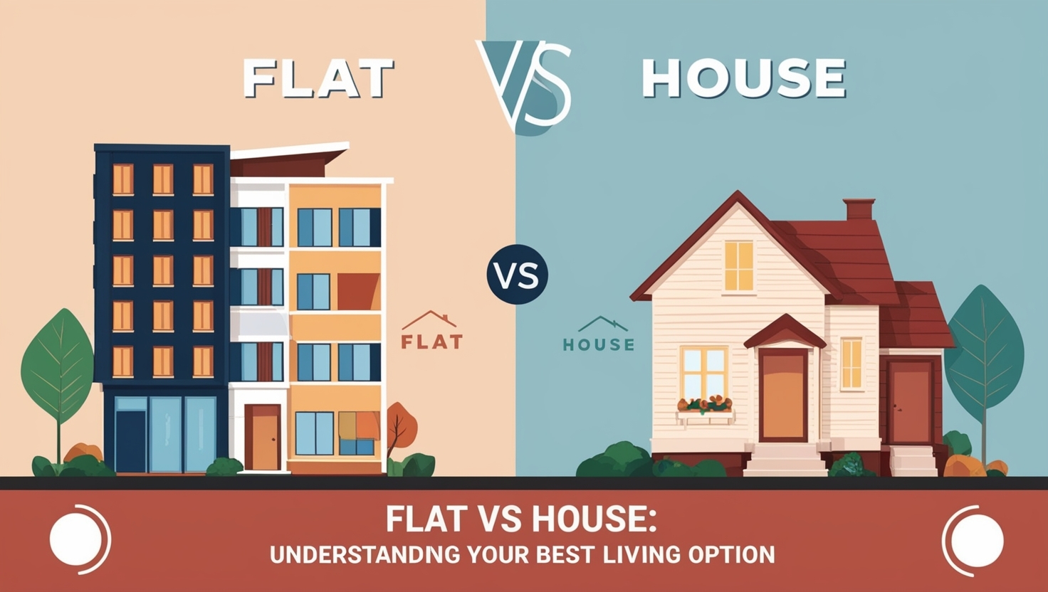 Flat vs house