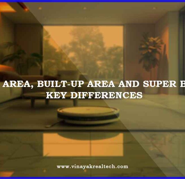 Carpet Area Built-Up Area and Super Built-Up Key Differences